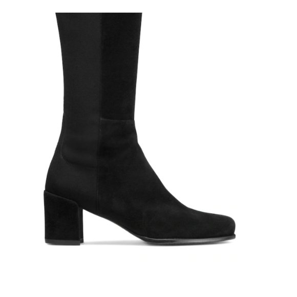 STUART WEITZMAN Gillian Suede Knee-High Boots - Picture 4 of 8